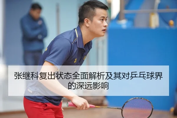 张继科复出状态全面解析及其对乒乓球界的深远影响